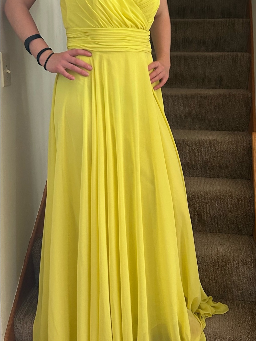 New Women’s Kanali K Chiffon Dress Gown Size 12